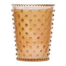 Buy Simpatico Hobnail Candle 455g Butterscotch Amara