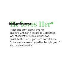 I love you like a biker loves his harley. 2. I Like Him But He Likes Her Quotes Quotesgram
