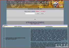 Ohhhhh.akademi pilihan raya ni bawah suruhanjaya pilihan raya malaysia! Check Your Voter Status Semakan Daftar Pemilih Suruhanjaya Pilihan Raya Malaysia Spr Register Today I M Saimatkong