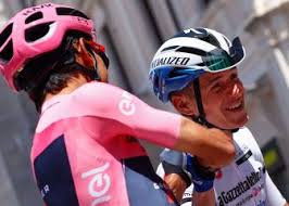 Colombia's egan bernal takes the overall lead in the giro d'italia after storming to victory on the ninth stage. Oc3bwume2dvz0m