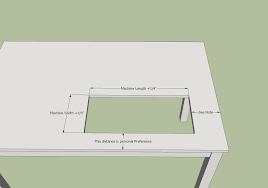 Diy Sewing Table Plans Diy Sewing Table Sewing Machine Table Diy Sewing Room Design