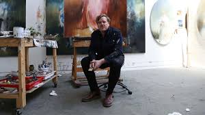 The immaculate conception with prussian blue, after murillo, 2019. Jake Wood Evans Gq Speaks To The British Painter Who Reworks Old Masters British Gq