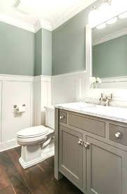 In this georgian guest bathroom, the beadboard detailing is coated in farrow & ball's cornforth white. Best Bathroom Colors Small Wainscoting 54 Ideas Small Half Bathrooms Best Bathroom Colors Small Bathroom Colors