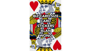 Staples® business cards can be easily stored in a wallet or card case for protection and ease of access. Business Card Stickers By Alan Wong Trick Murphy S Magic Supplies Inc Wholesale Magic