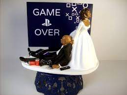 Wedding Cake Topper Bald African American Black Par Mikeg1968 Wedding Topper Funny Wedding Cake Toppers Wedding Cake Toppers