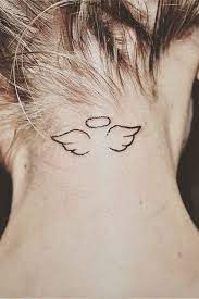 15 Heavenly Angel Wing Tattoo Ideas Angel Tattoo Designs Neck Tattoo Pattern Tattoo