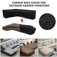 Sewn from heavy gauge, reinforced vinyl, this cover is ready to face the elements, be they snow, dirt, sap, rain, and more. Oxford Waterproof L Shape Garden Furniture Cover For Rattan Table Cube Chair Sofa Dust Proof Cover Outdoor Patio Protective Case All Purpose Covers Aliexpress