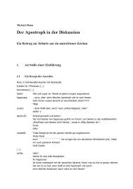 China's foreign policy oder the orchestra's conductor. Der Apostroph In Der Diskussion Opus