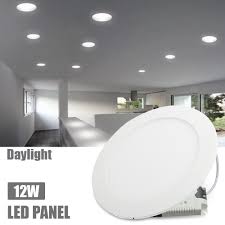 Despite consuming lower amounts of electricity, these. 12w 18w Round Led Panel Light Ceiling Daylight Type Round Panel Led Light Driver Included 12w 17cm 18w 22 5cm Lazada Ph