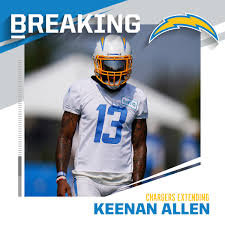 Allen had an interesting year post philip rivers last season. Nfl Los Angeles Chargers Wr Keenan Allen Agree To Four Year 80m Extension Via Ian Rapoport Facebook