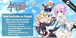 Pick your choice from among 12. Idea Factory International On Twitter Thanks For Your Patience Everyone It S Time To Log In Cyberdimension Neptunia 4 Goddesses Online Is Now Available On Steam With A Weeklong 30 Discount A Deluxe