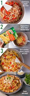 Looking For A Simple And Delicious Mac Cheese Recipe Your Family Will Love Knorr S Smokey Mac Cheese 1 Cook Bacon In Medium Saucepa Recipes Food Cooking