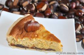 Tarte Chataignes Chocolat Dessert Chocolat Alimentation