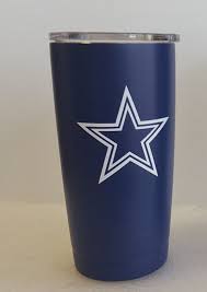 Yeti Fathers Day Gift Dallas Cowboys 20oz Yeti Rambler Wrapped With 3m Vinyl Personalized Decal Personalized Decals Vinyl Personalized Glitter Cups