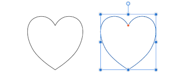 Schneiden sie ihre bilder online zu. Herz