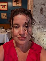 Meeting my editor for lunch before the party. Feeling very excited ❤️