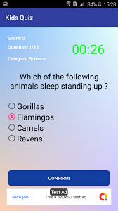 Instantly play online for free, no downloading needed! Trivia Quiz For Kids Game Android Project With Admob Interstitial And Banner By Artydigi Trivia Quiz Game Trivia Quiz Games For Kids Kids Quiz Questions