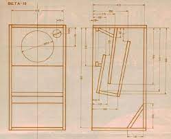 A 'bin' is a bass loudspeaker, which is commonly in the design of a folded horn. Diy Project Diy Tannoy 12 Dual Concentric Horn Speaker Plans Horn Speakers Plans Subwoofer Box Design