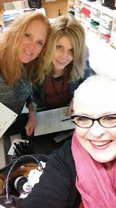 I met the sweetest woman who is a fellow breast cancer warrior yesterday  (Sunday 11/10) around 4:30 or so at MCR right before we were both going in  for brain MRI's. I