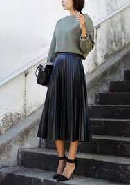 Im fenster sah ich ein perlenkissen. Die 23 Besten Ideen Zu Plisseerock Kombinieren Outfit Ideen Kleidung Outfit