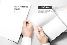Download Paper Mockups Bundle On Behance