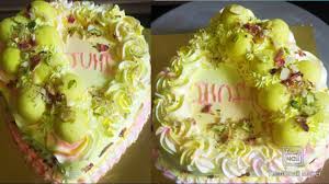 Rasmalai cake price at our store starts from rs. Rasmalai Heart Shape Cake By Ruchita S Kitchen Youtube