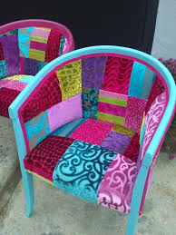 Patchwork Chair By Katie Moore Designers Guild Fabrics Patchwork Chair Patchwork Furniture Patchwork Decor