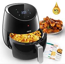 Air Fryer Pryta 5 3 Quart Electric Oil Less Hot Air Fryer Cooker With 50 Recipes Touch Screen Control Dishwasher Safe Non Stick Interior 1700w Air Fryer Cooker Air Fryer Recipes Healthy Hot Meals