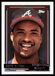 Keith Mitchell 1992 Topps Gold Winners #542