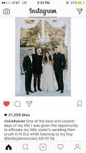 Rickie S Sister Got Married And Rickie Officiated The Wedding He Does It All Sister Wedding Got Married Wedding