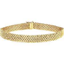 Buying a gold bracelet is a perfect way to treat yourself or your loved one. 14k Yellow Gold Ladies Bracelet 7 5 In Gold Bracelets Jewelry Watches Shop The Exchange