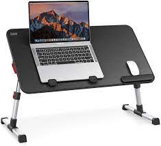 Teoma.us has been visited by 100k+ users in the past month Amazon Com Large Size Laptop Bed Tray Table Saiji Adjustable Laptop Stand Portable Lap Desks With Foldable Legs Notebook Standing Breakfast Reading Desk For Sofa Couch Floor Black Kitchen Dining