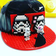 You Need These Customizable Lego Snapbacks Lego Hat Minecraft Skins Spiderman Lego