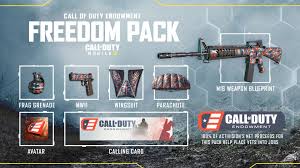 Call of duty players can now gift the modern warfare and warzone battle pass to friends through the call of duty companion call of duty is officially encouraging the spirit of generosity, as they just announced that the the cod mobile app's options now let you gift the pass to an activision friend. The Call Of Duty Endowment Freedom Pack Is Now Available In Call Of Duty Mobile