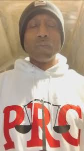 Founder of the Prisoners Rights Clinic "PRC" Hassan Shabazz makes a Fo...