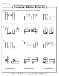 Reflection Translation And Rotation Worksheets Solving Word Problems Basic Algebra Math Problem Solver