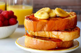 Easy French Toast With Caramelized Bananas Just A Taste