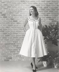 Neva Jane Langley of Georgia, Miss America 1953, does some modeling,  February 26, 1953.