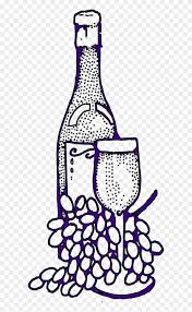 wine grapes glass bottle png image wine bottle drawing png transparent png 640x1280 2976005 pngfind wine grapes glass bottle png image