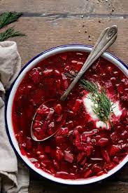 As a ukrainian, i know a thing or two about borsch. Easy Vegetarian Borscht Soup Happy Kitchen