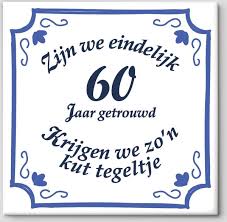 Diamanten Huwelijk 60 Jaar Getrouwd Cadeau Ideeen Cadeaucrisis
