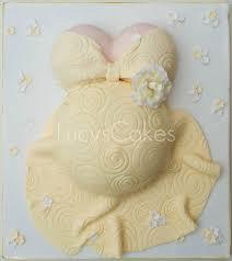 Yellow Pregnant Belly Baby Shower Cake Visit Me And Like M Flickr