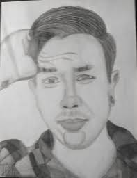 My first 3 hour long session of drawing. Here's Walter White, pls rate and  pls don't Jugde im just 11 years old and my camera is bad🤗