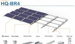 New Design Aluminum Flat Roof Ballasted Solar Mounting ...
