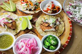 Place fish in a grill pan or cast iron skillet. Fish Tacos 3 Ways