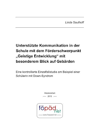Ein pdf zum selber ausdrucken. Unterstutzte Kommunikation In Der Schule Mit Dem Bei Fopad Net