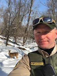 Officer Stanbary was called to a cook county forest preserve where a large  group of deer were clustered near the road. He found a large pile of cheese  flavored pringles, hot dog