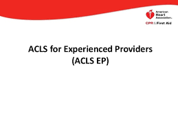Editable & printable pdf / doc Acls Ep Presentation