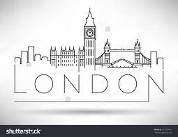 Image Result For Simple London Skyline Silhouette Tattoos London Drawing City Skyline Silhouette Travel Drawing