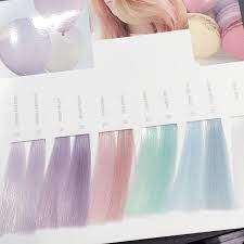 Jozz Sayariinはinstagramを利用しています Instamat C Colours Are So Pretty W I Want Every Single One Of Them Hair Color Pastel Dyed Hair Hair Dye Colors